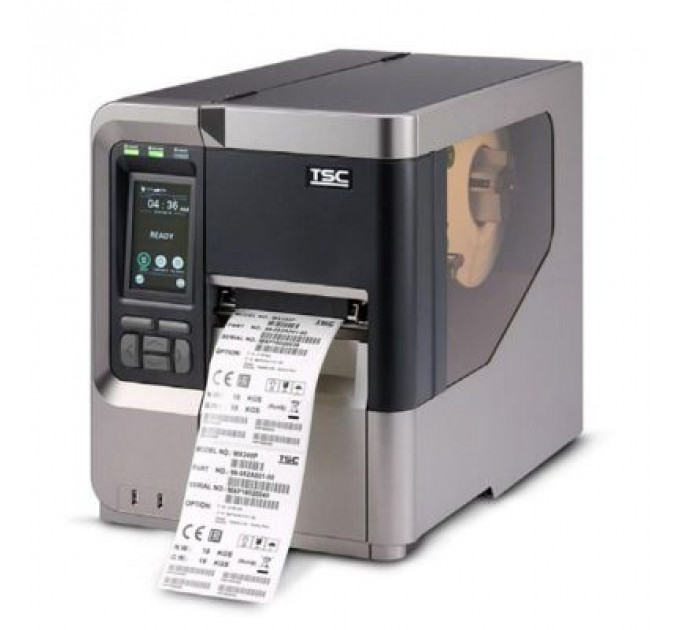Принтер етикеток TSC MХ241P USB, Ethernet, RS232, RTC (MX241P-A001-0002)
