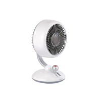 Вентилятор ARDESTO AviaFan FT-F3600W настільний, 12см, акумулятор, підсвічування, USB-A Type-C, білий