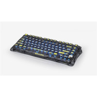 Клавіатура механічна GravaStar Mercury K1 Lite 80keys, GravaStar x BSUN Grey, BT/WL/USB, чорний