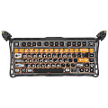 GravaStar Клавіатура механічна GravaStar Mercury K1 Pro 80keys, GravaStar x Kailh Speedy Mint, BT/WL/USB, RGB, CyberFlare