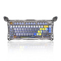 GravaStar Клавіатура механічна GravaStar Mercury K1 Pro 80keys, GravaStar x Kailh Speedy Mint, BT/WL/USB, RGB, Interstellar Silver