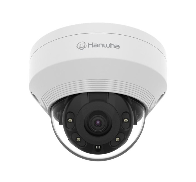HANWHA TECHWIN Камера IP Hanwha  QNV-6012R, 2MP, Outdoor Dome, 2.8mm, f/2.0, IR20m, DC 12V/PoE, IP66, IK10