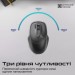 Promate Мишка Promate UniGlide Wireless Black (uniglide.black)