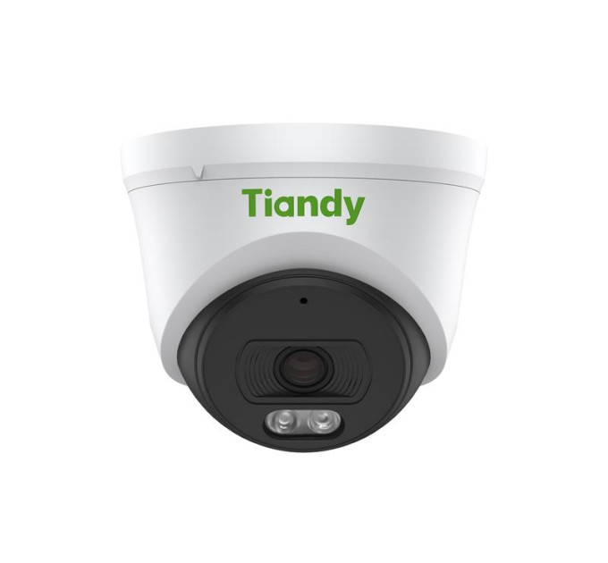 Tiandy IP-камера Tiandy TC-C34XN Spec:I3W/E/Y/2.8mm/V4.2, 4MP, Color Maker Turret, 2.8mm, f/1.6, LED15m, IR30m,  DC12V, PoE
