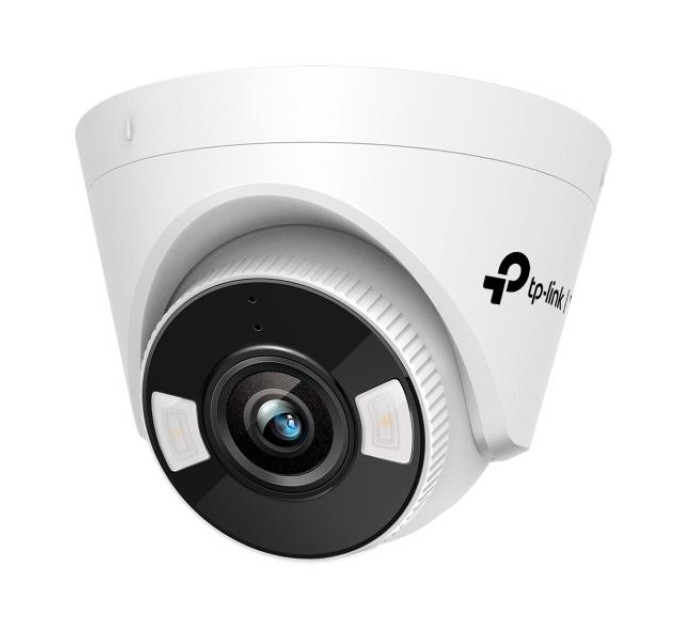 TP-LINK CCTV IP-Камера TP-LINK VIGI C440-W-4, PoE, 4Мп, 4 мм, Wi-Fi, H265+, IP66, Turret, кольорове нічне бачення, внутрішня