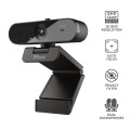 Trust Peripherals Вебкамера Trust Taxon ECO, 2K QHD, 30 fps, auto focus, чорний