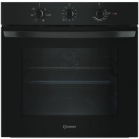 Духова шафа Indesit електрична, 66л, A, конвекція, чорний