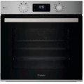 Indesit Духова шафа Indesit електрична, 71л, A+, дисплей, конвекція, телескопічні напрямні, нерж