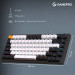 GamePro Клавіатура бездротова GamePro Asgard Valhalla QLAB Sakura Switch Black (MK160-B-QS-PRO)