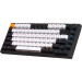 GamePro Клавіатура бездротова GamePro Asgard Valhalla QLAB Sakura Switch Black (MK160-B-QS-PRO)