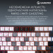 GamePro Клавіатура бездротова GamePro Asgard Valhalla QLAB Sakura Switch Black (MK160-B-QS-PRO)