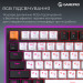 GamePro Клавіатура бездротова GamePro Asgard Valhalla QLAB Sakura Switch Black (MK160-B-QS-PRO)