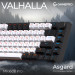 GamePro Клавіатура бездротова GamePro Asgard Valhalla QLAB Sakura Switch Black (MK160-B-QS-PRO)