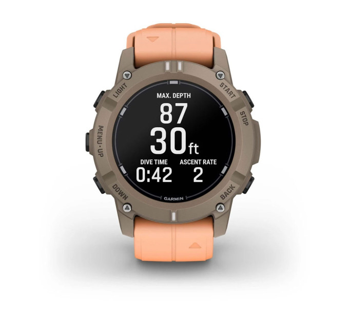 Garmin Смарт-годинник Garmin Descent G2 Paloma with Shell Pink Band (010-02986-01)