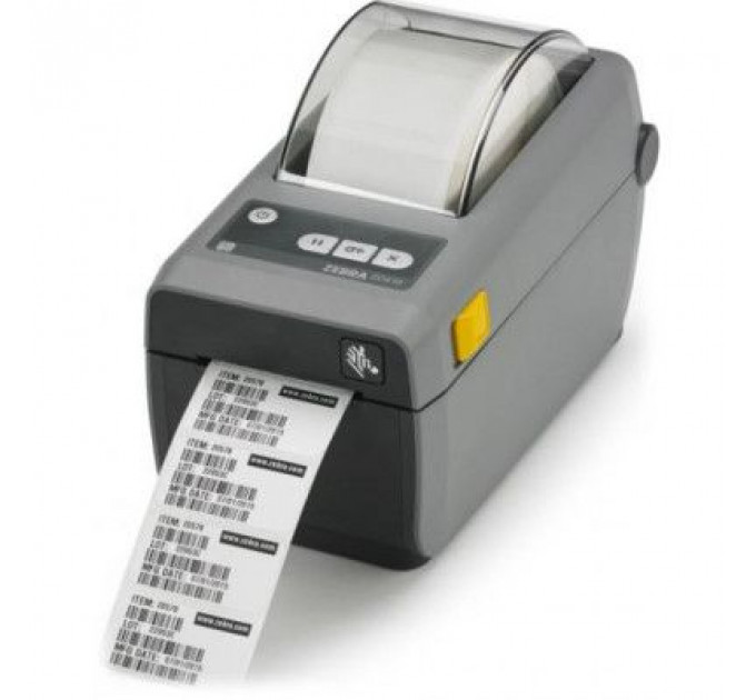 Принтер етикеток Zebra ZD410 USB, Wi-Fi, Bluetooth (ZD41022-D0EW02EZ)