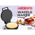 ARDESTO HA Вафельниця ARDESTO 1200Вт, тоненька вафля круглої форми, корпус-пластик, чорний
