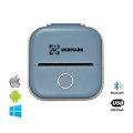 Принтер чеків UKRMARK P02BL Bluetooth, блакитний (900936)