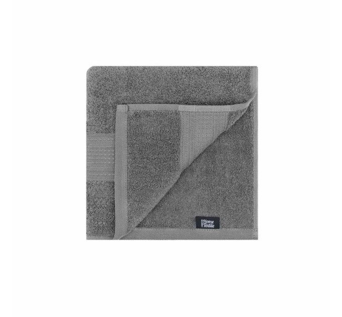 ARDESTO Textiles Рушник махровий ARDESTO SuperSoft 50х90см, 100% бавовна, сірий