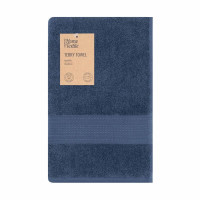 Рушник махровий ARDESTO SuperSoft 70х140см, 100% бавовна, синій