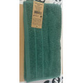 ARDESTO Textiles Рушник махровий ARDESTO Ritual 30х50см, 100% бавовна, зелений темний