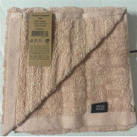 Рушник махровий ARDESTO Lines 50х90см, 100% бавовна, рожевий