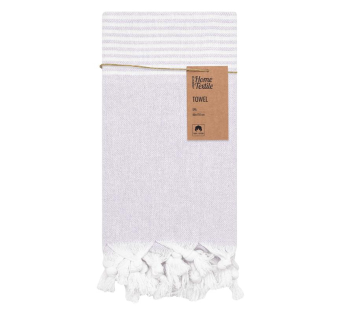 ARDESTO Textiles Рушник ARDESTO SPA 90х170см, 100% бавовна, лавандовий