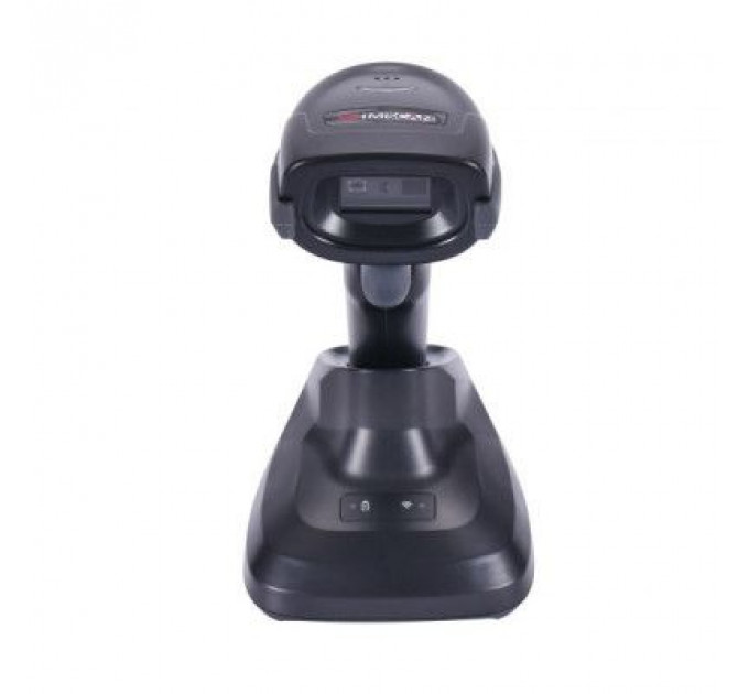 Сканер штрих-коду UKRMARK EV-B2504 2D, 433MHz, USB, IP64, stand, black (900822)