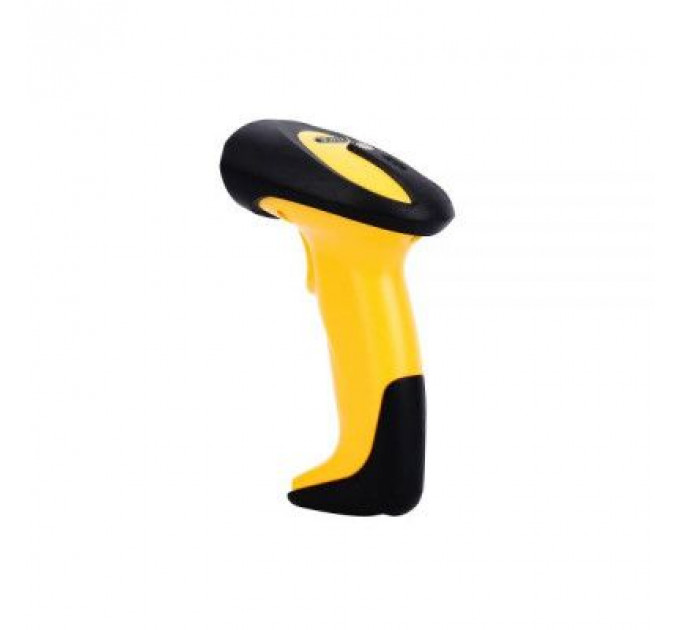 Сканер штрих-коду UKRMARK EV-W2503 2D, 433MHz, USB, IP64, stand, black/yellow (900769)