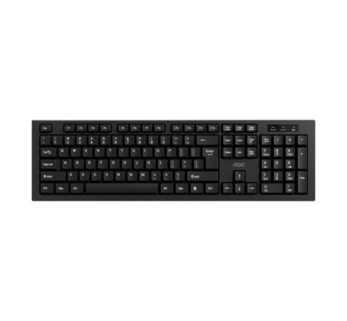 AOC Комплект AOC KM210B Wireless UA Black (KM210B/97)