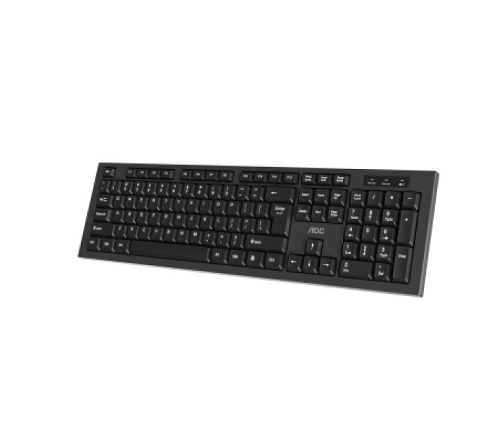 AOC Комплект AOC KM210B Wireless UA Black (KM210B/97)
