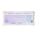 GravaStar Клавіатура механічна GravaStar Mercury K1 Lite 80keys, GravaStar x BSUN Grey, BT/WL/USB, RGB, Crystal Aurora