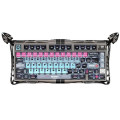 GravaStar Клавіатура магнітна GravaStar Mercury V75 Pro 80keys, Magnetic Jade Gaming, 8K, USB-A, RGB, Cyberpunk