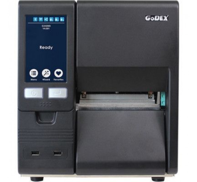 Принтер етикеток Godex GX4200I 203dpi, USB, Ethernet, Wi-Fi, USB-Host, Serial (24116)