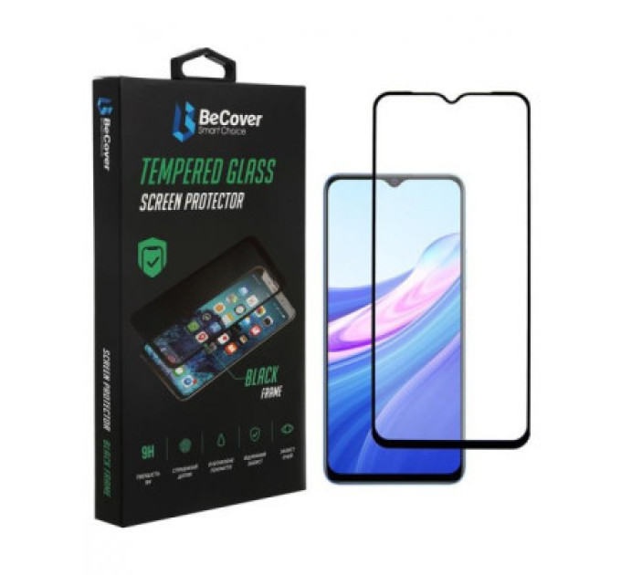 BeCover Скло захисне BeCover Vivo Y33s / Y21 Black (707248)