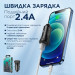 Remax Автомобильное зарядное устройство Remax Vanguard Series 2xUSB 2.4A Black (RCC-236)