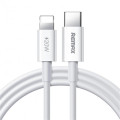 Remax Кабель Remax Dofon USB Type-C-Lightning, 1м White (RC-C026)
