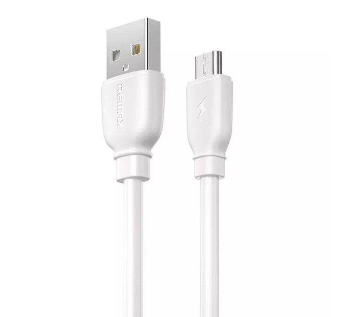 Remax Кабель Remax Suji USB - micro USB (M/M), 1 м White (RC-138m W)