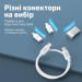 Remax Кабель Remax Wanbo Series з кейсом і перехідниками 6в1 60W White (RC-190)