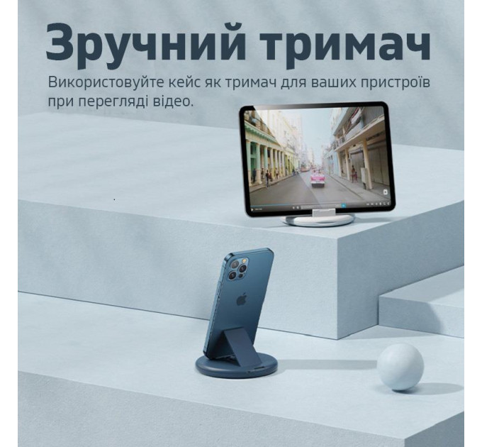 Remax Кабель Remax Wanbo Series з кейсом і перехідниками 6в1 60W White (RC-190)