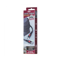 Кабель Remax Lesu USB Type-C - USB Type-C 65W, 1м, Black (RC-195)