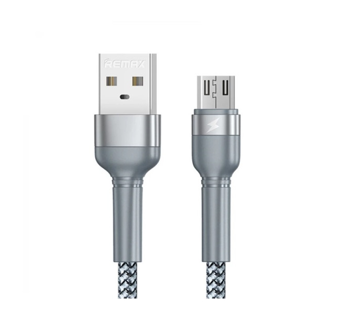 Cablexpert Кабель Remax Jany Series USB - micro USB, 1m Silver (RC-124m)
