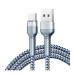 Cablexpert Кабель Remax Jany Series USB to Type-C Silver (RC-124A)