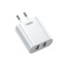 Remax Мережевий зарядний пристрій Remax Simple Series 2xUSB 2.1A White (RP-U35)