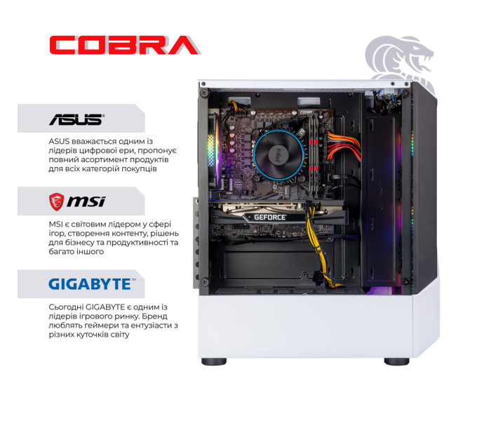 COBRA Персональний комп`ютер COBRA Advanced Windows 11 Home (I124F.32.S5.55.25180W)