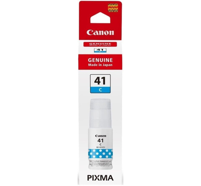 CANON supplies Контейнер з чорнилом Canon GI-41 PIXMA G1420/G2420/G3420/G2460/G3460 Cyan