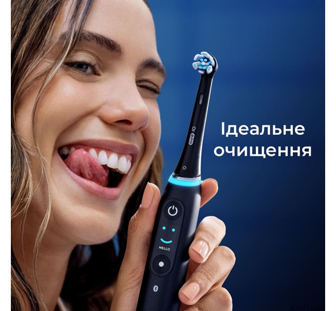 Braun Насадка для зубної електрощітки Braun Oral-B iO RB CBF-4 Ultimate Clean Black (4 шт)