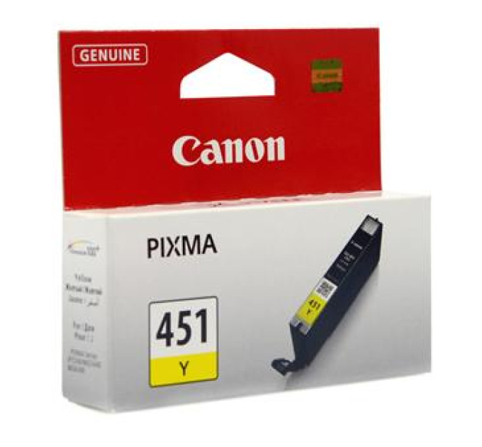 CANON supplies Картридж струменевий Canon CLI-451Y (Yellow) PIXMA MG5440/MG6340