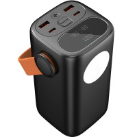 Акумулятор портативний літій-іонний Power Bank 2E 40000мА·год, 65Вт, PD, QC, чорний