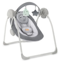 Крісло-гойдалка MoMi Kenani Onyx Gray (BULE00048)