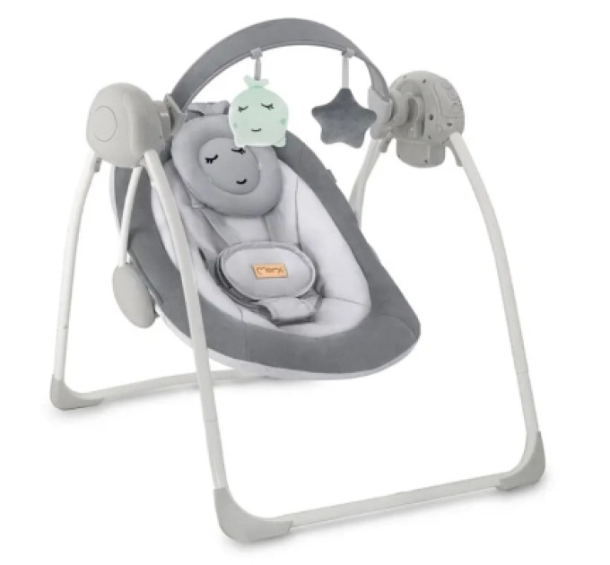MoMi Крісло-гойдалка MoMi Kenani Onyx Gray (BULE00048)